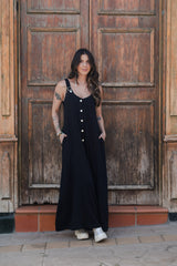 Enterizo BOTA Campana - Negro Chalis