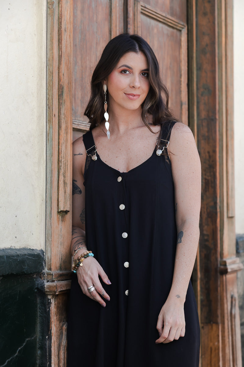 Enterizo BOTA Campana - Negro Chalis