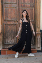 Enterizo BOTA Campana - Negro Chalis